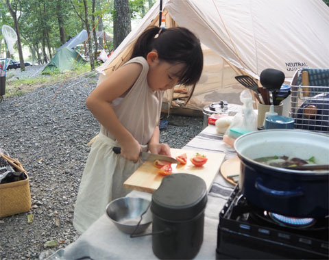 モンテッソーリ教育　小学生のキャンプ